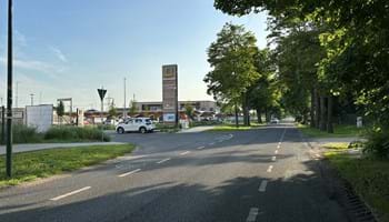 Brandenburger Straße, Höhe Edeka-Markt