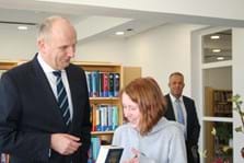 Dietmar Woidke, Besuch