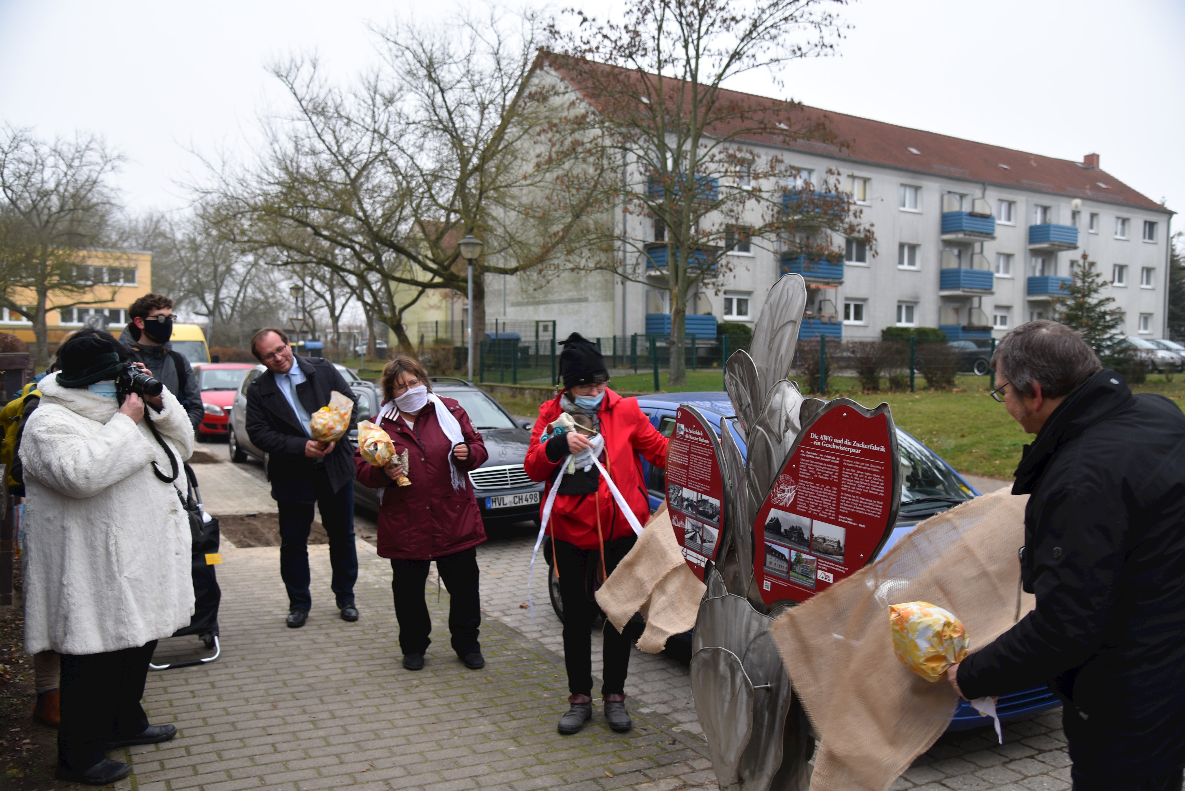 Ausstellungseröffnung in der Feldstraße  