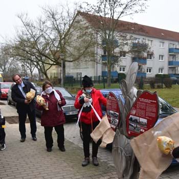 Ausstellungseröffnung in der Feldstraße  