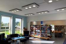 Die Nauener Bibliothek mit Lesesaal