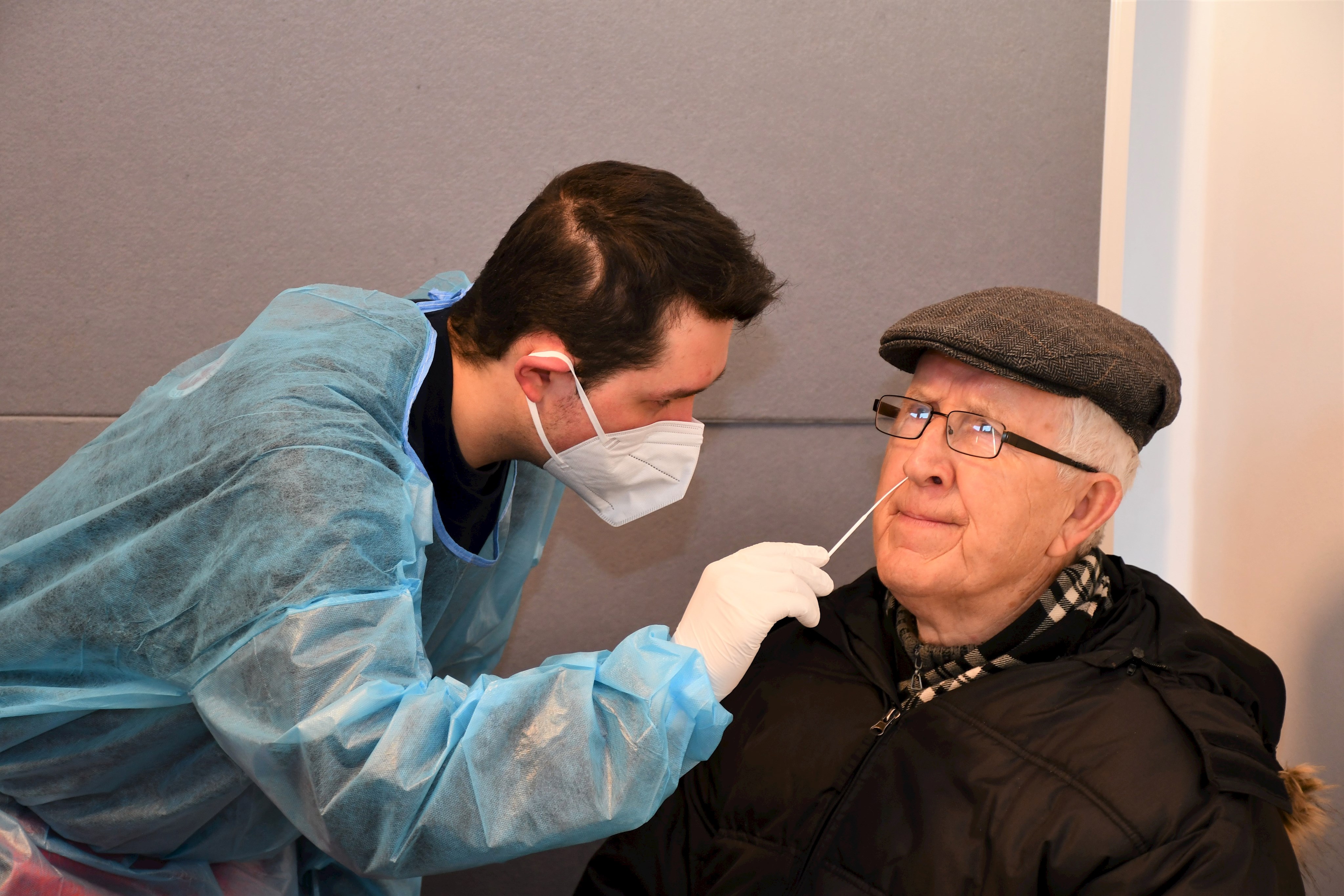 Corona-Testzentrum Nauen öffnet im Stadtbad