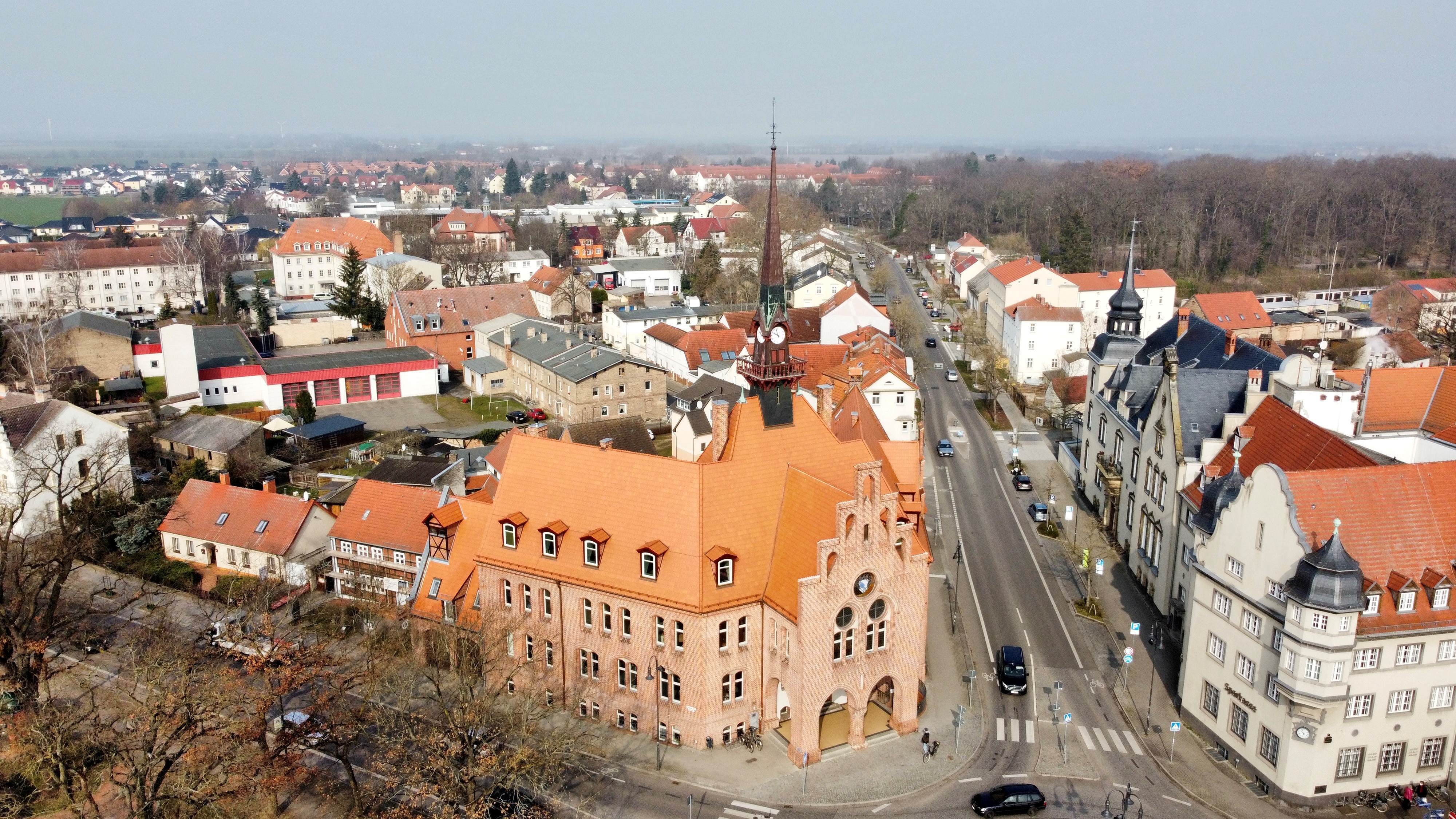 Bauarbeiten rund ums Rathaus fast abgeschlossen