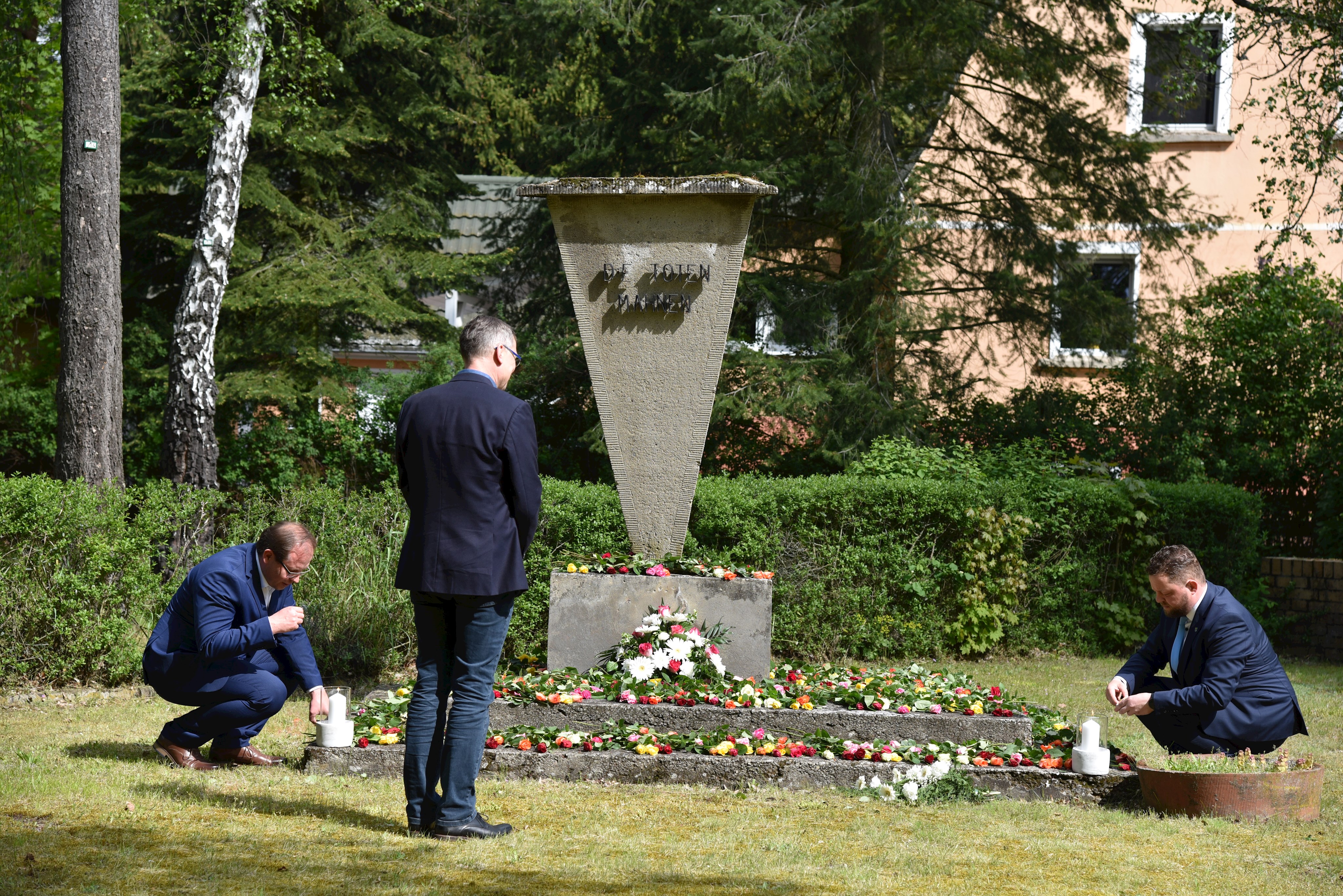 Gedenkstunde für die Opfer des einstigen KZ Börnicke