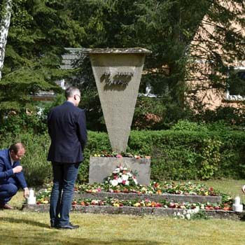 Gedenkstunde für die Opfer des einstigen KZ Börnicke
