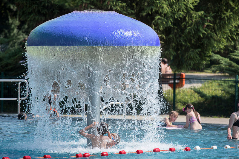 Badespaß im Stadtbad Nauen