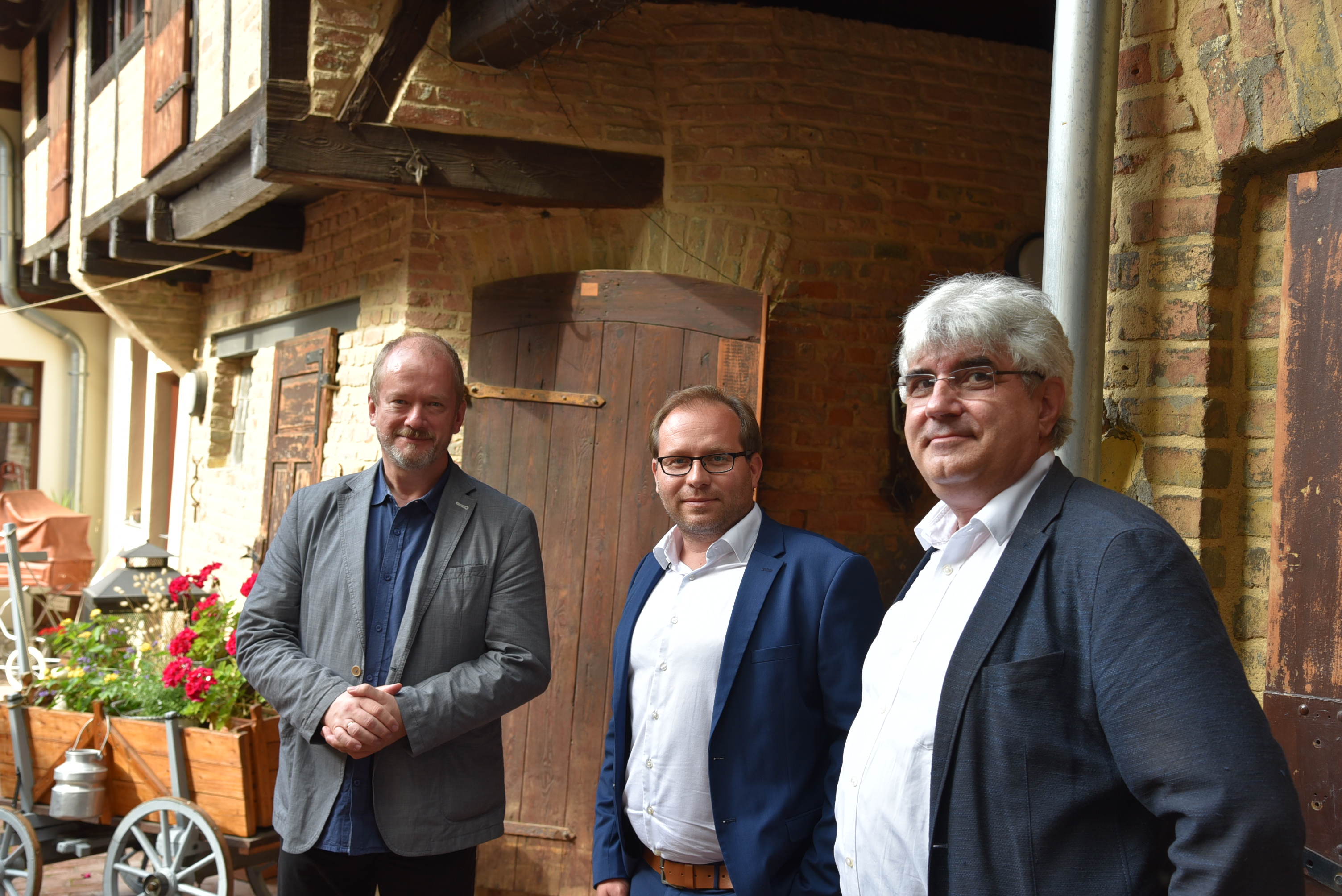 Generalsuperintendent Bálint zu Besuch in Nauen