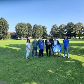 Sportplatz von Blau-Weiß Groß Behnitz hat jetzt einen gut gewässerten Rasen