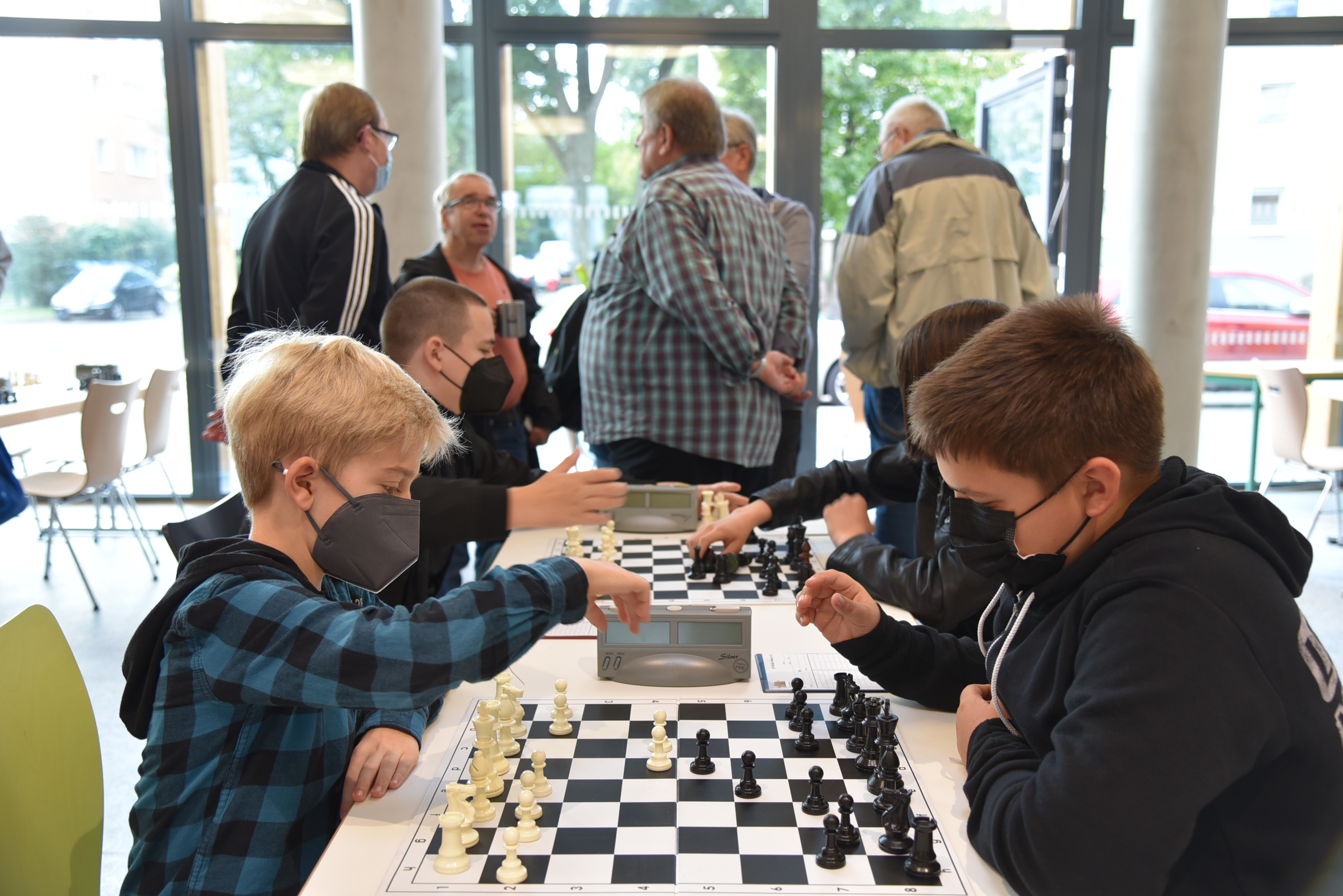 Multifunktionsgebäude der Arco-Schule durch Schachturnier offiziell eröffnet 