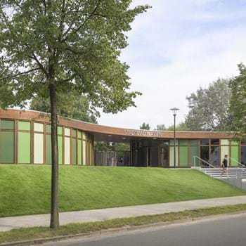 Das Stadtbad Nauen in der Karl-Thon-Straße 20