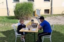 Schach im Freien