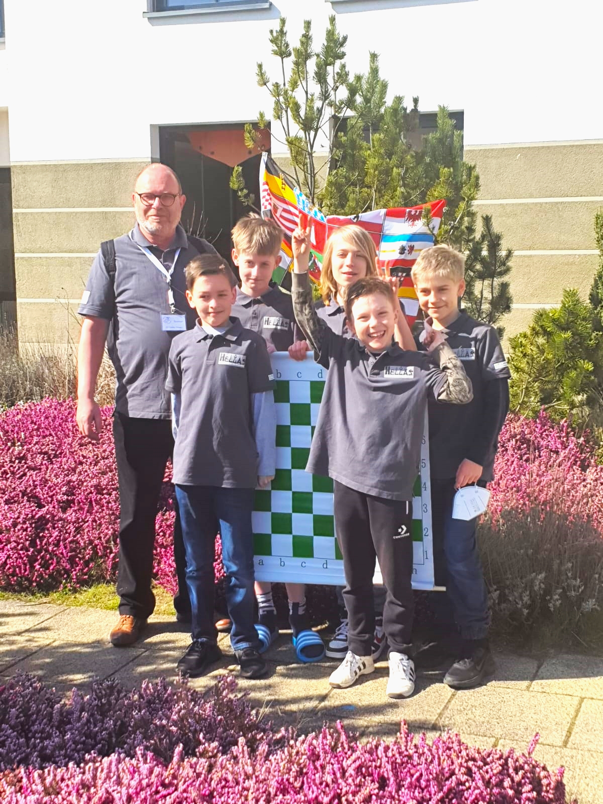 Schachtalente von Hellas Nauen mischen bei der DM gut mit