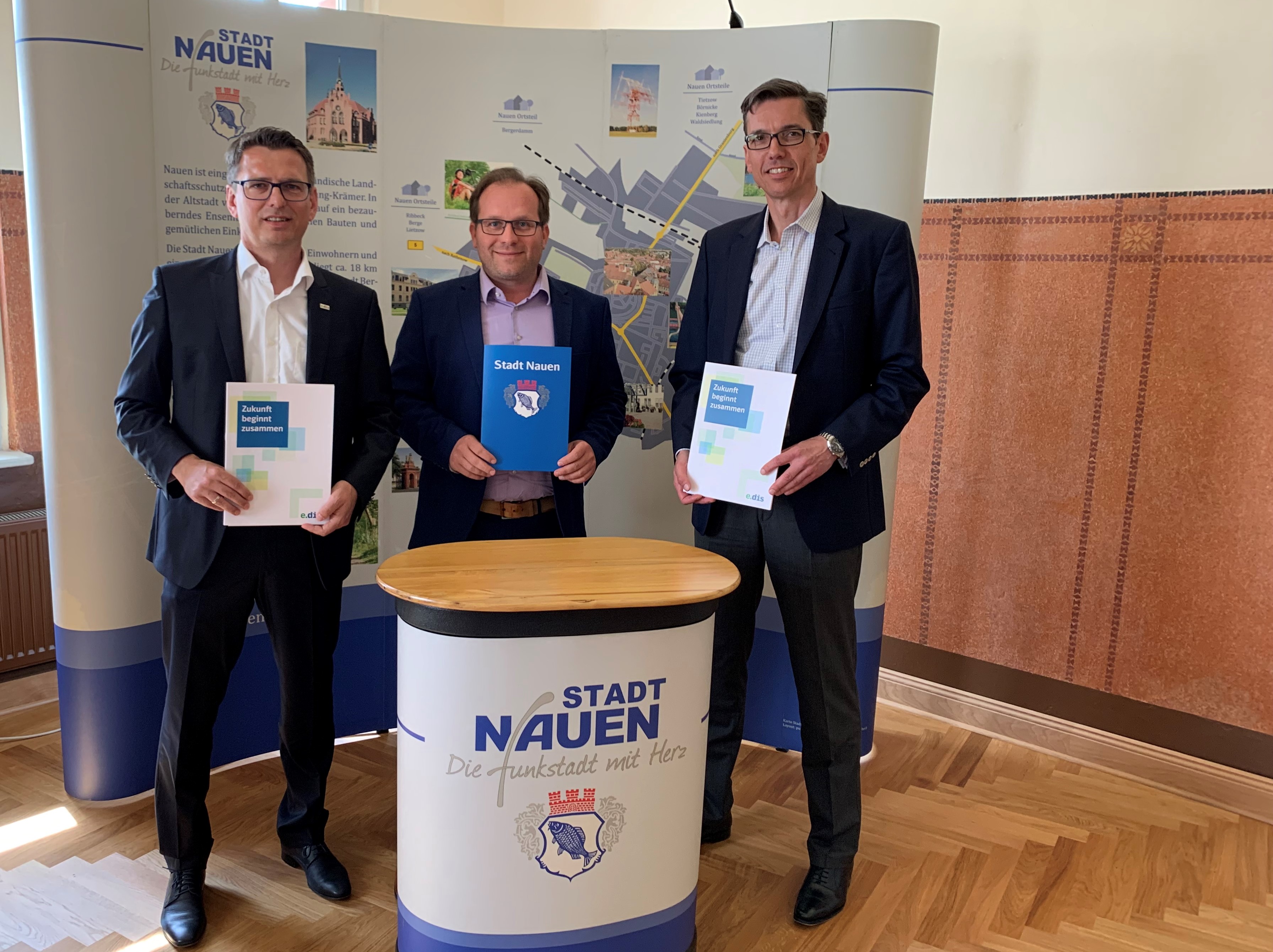 Nauen und E.DIS verlängern Partnerschaft bei der Stromversorgung