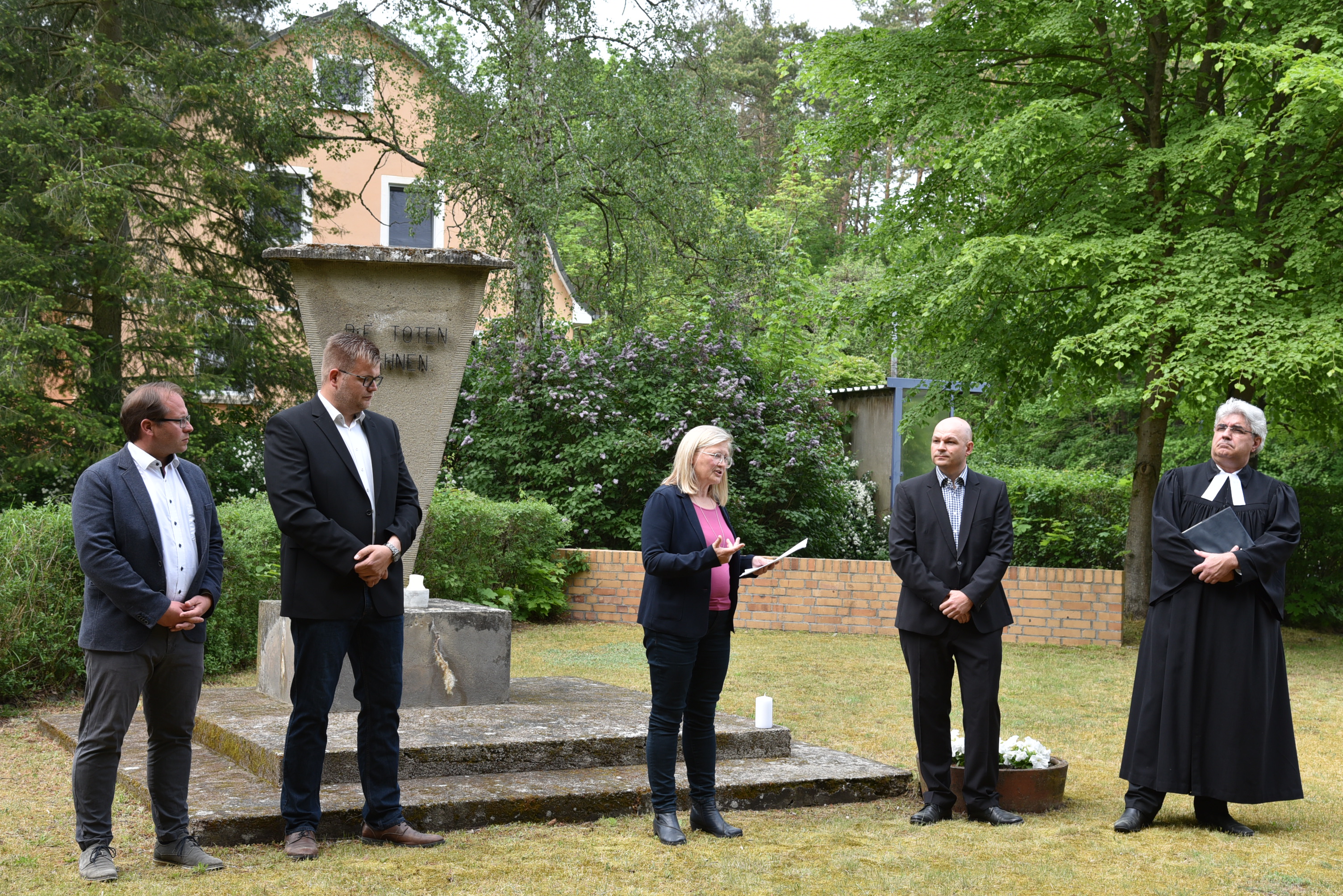 Gedenkstunde in Börnicke