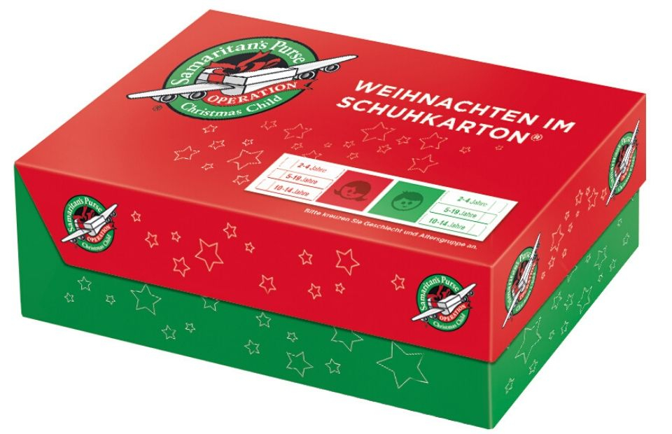 Weihnachten im Schuhkarton 2025 Stadt Nauen