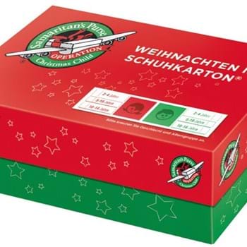 Weihnachten im Schuhkarton 2026 - Abgabe bis 23.11.26