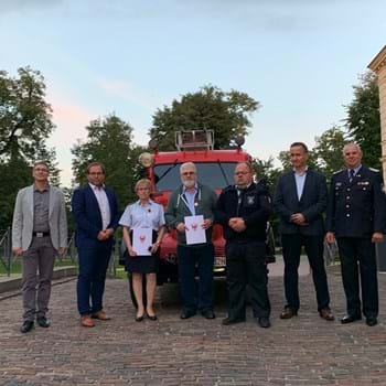 18 Feuerwehrleute erhielten Medaillen für treue Dienste in der Freiwilligen Feuerwehr Nauen