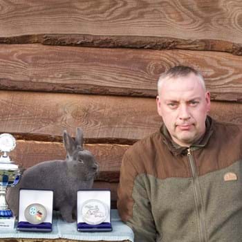 Olaf Niemann ist Sieger auf der Bundes-Kaninchenschau