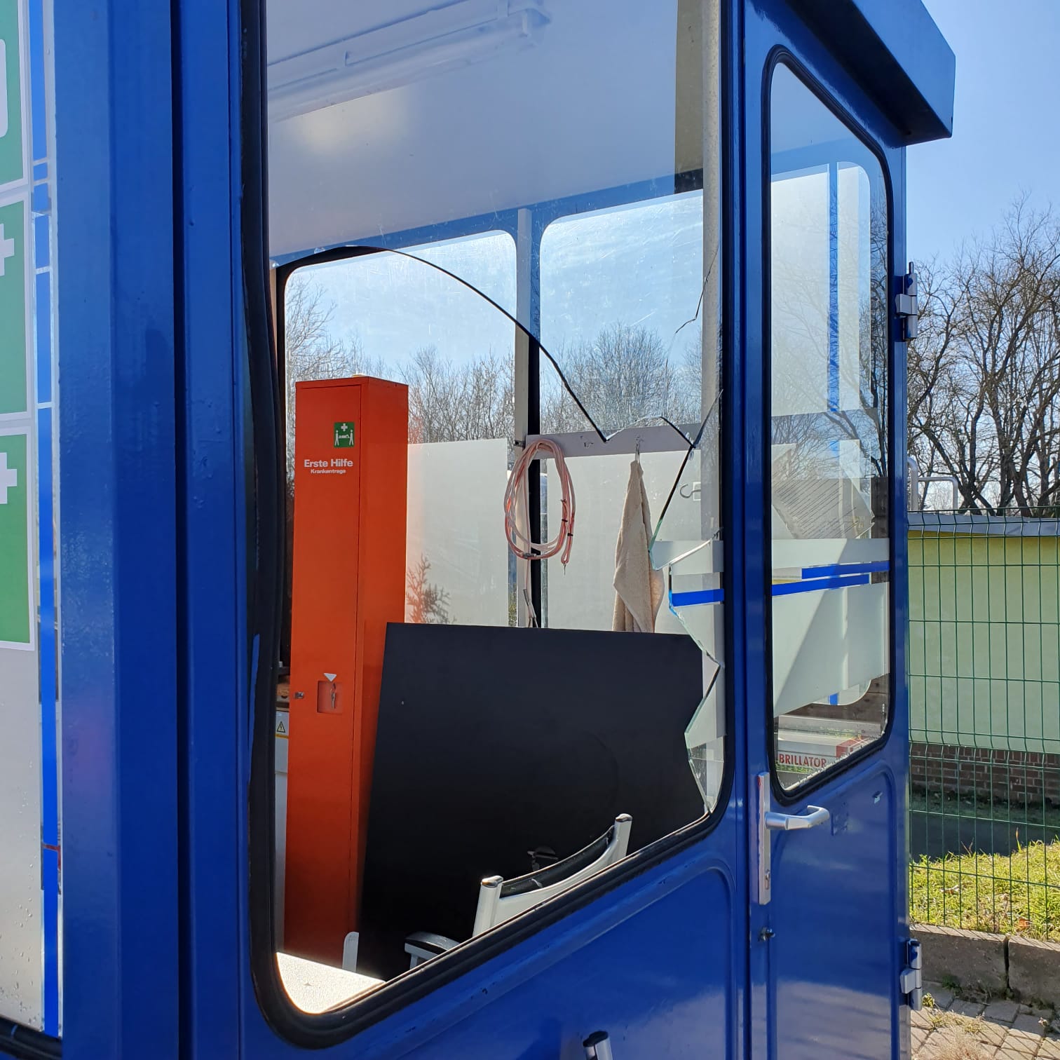 Wieder Vandalismus im Stadtbad Nauen 