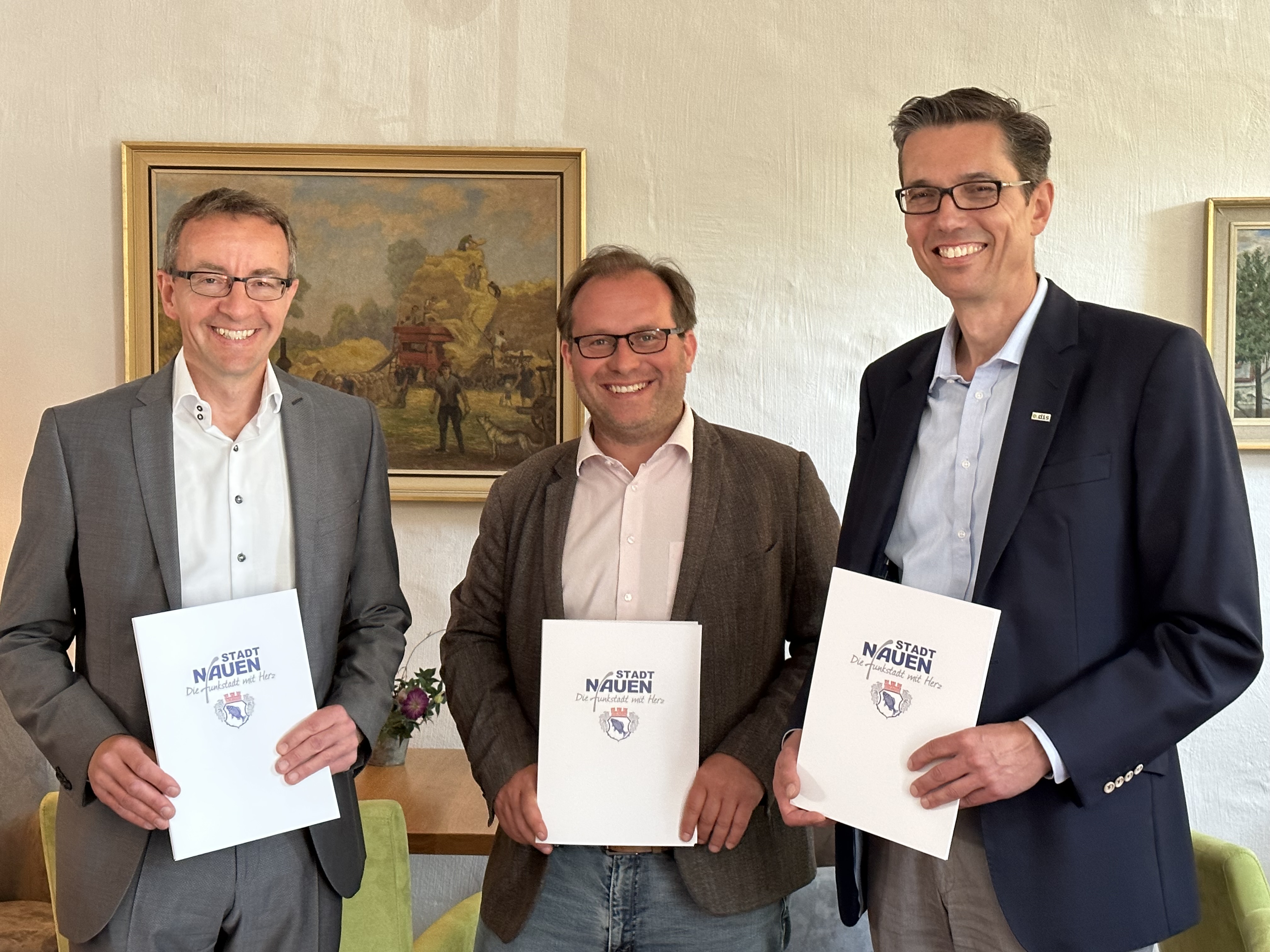 Nauen und E.DIS stellen regionalen Strommarkt für die „Funkstadt“ vor