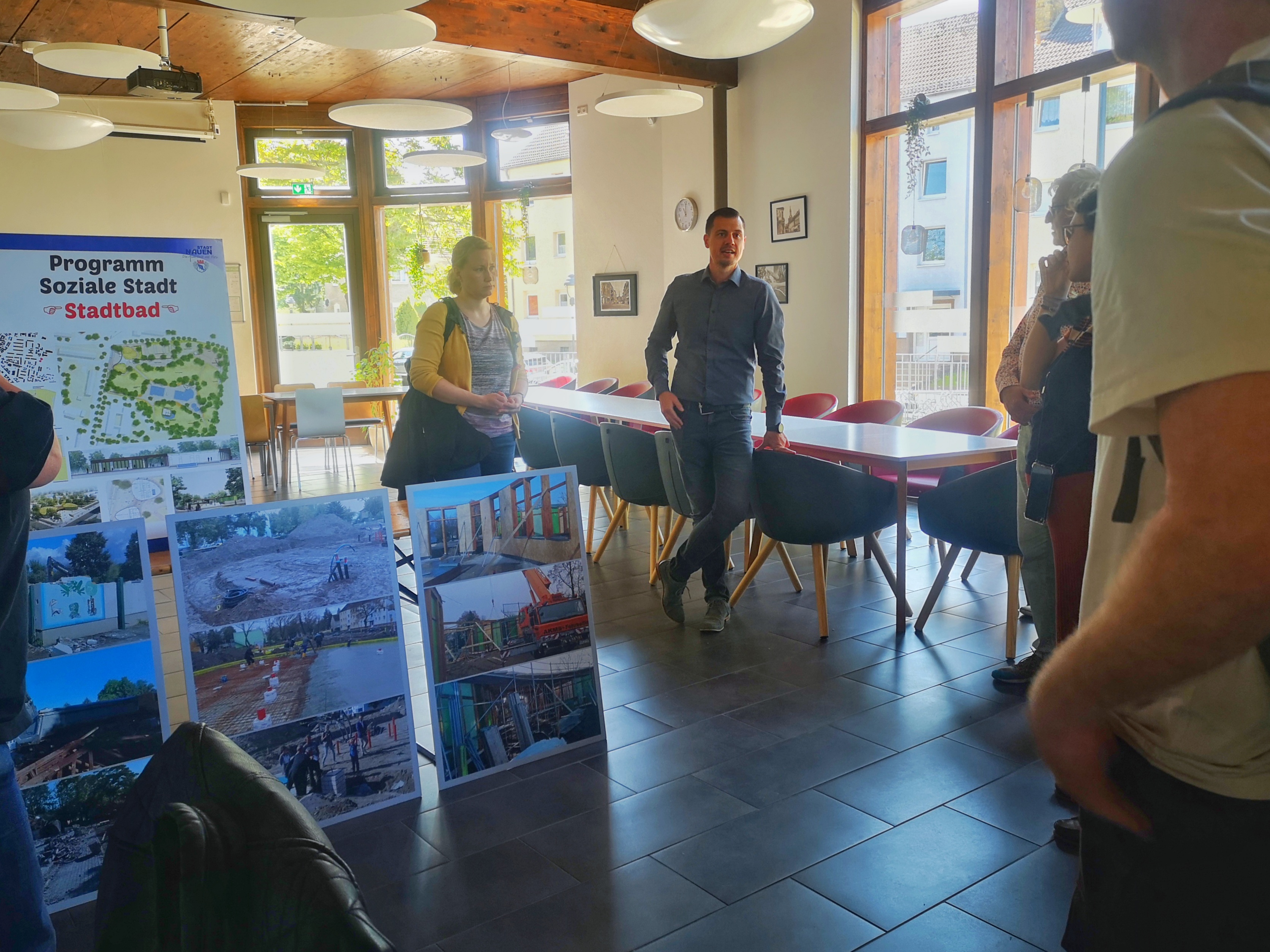 Arbeitskreis "Soziale Stadt" vom Städteforum Brandenburg zu Gast in Nauen am 01.06.2023