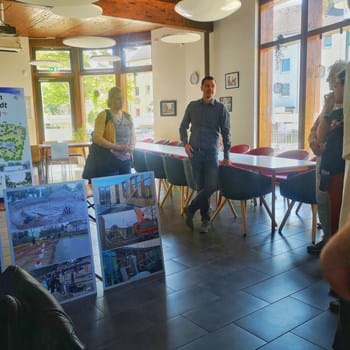 Arbeitskreis "Soziale Stadt" vom Städteforum Brandenburg zu Gast in Nauen am 01.06.2023