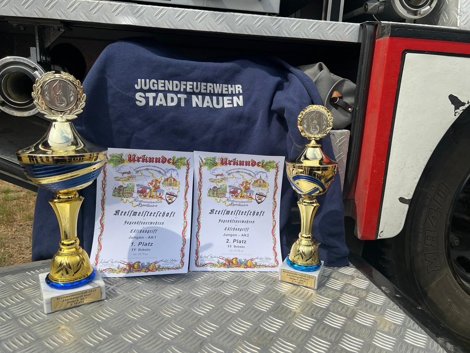Kreismeisterschaft der Jugendfeuerwehren in Gülpe 