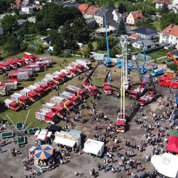 140 Jahre retten, bergen, löschen: Feuerwehr Nauen feierte Jubiläum