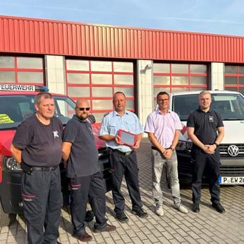 E.DIS sensibilisiert ehrenamtliche Helfer zu elektrischen Gefahren im Einsatz