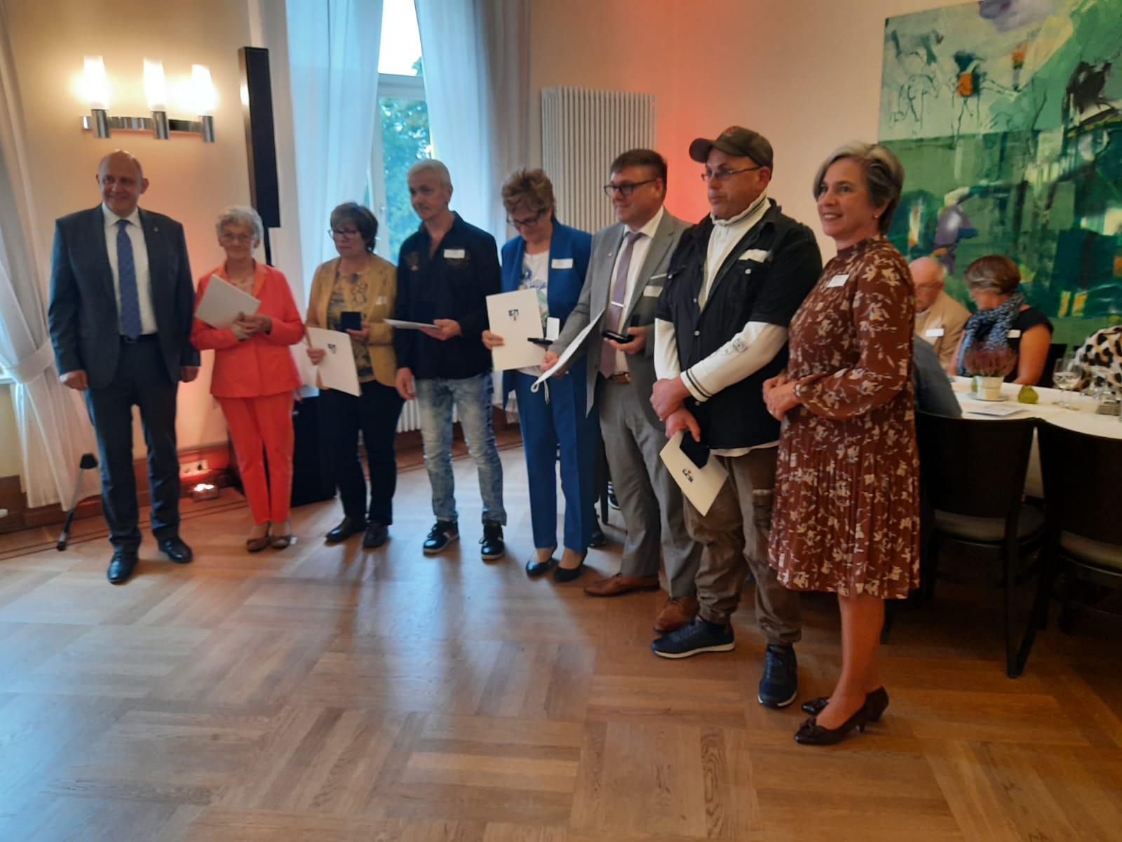 Ein Dankeschön an alle ehrenamtlich Engagierten - Jürgen Kelm aus Nauen unter den Geehrten