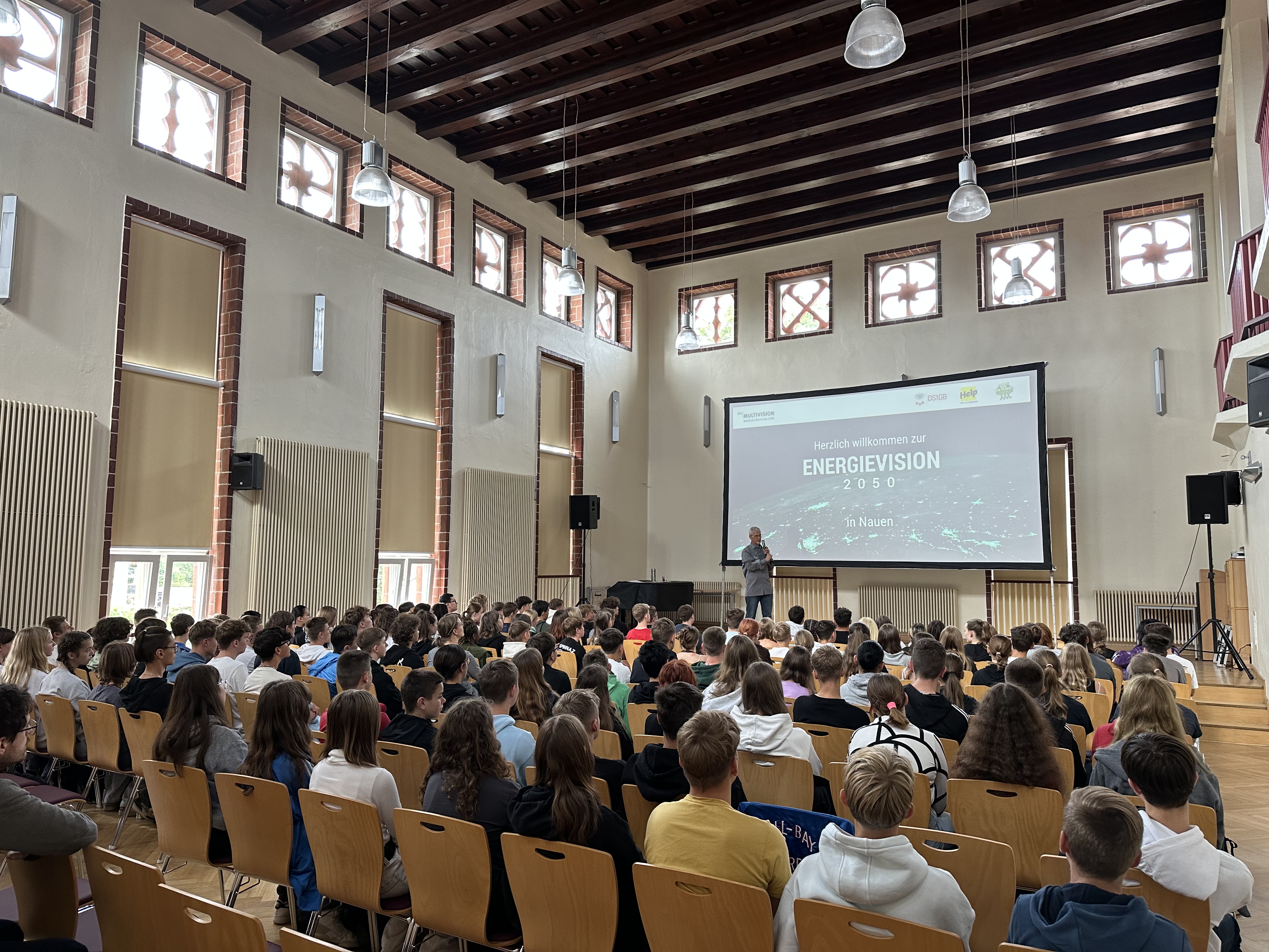 Bundesweite Bildungsveranstaltung "Energievision2050 – Unser Klima. Meine Energie. Deine Zukunft" macht Halt in der Funkstadt