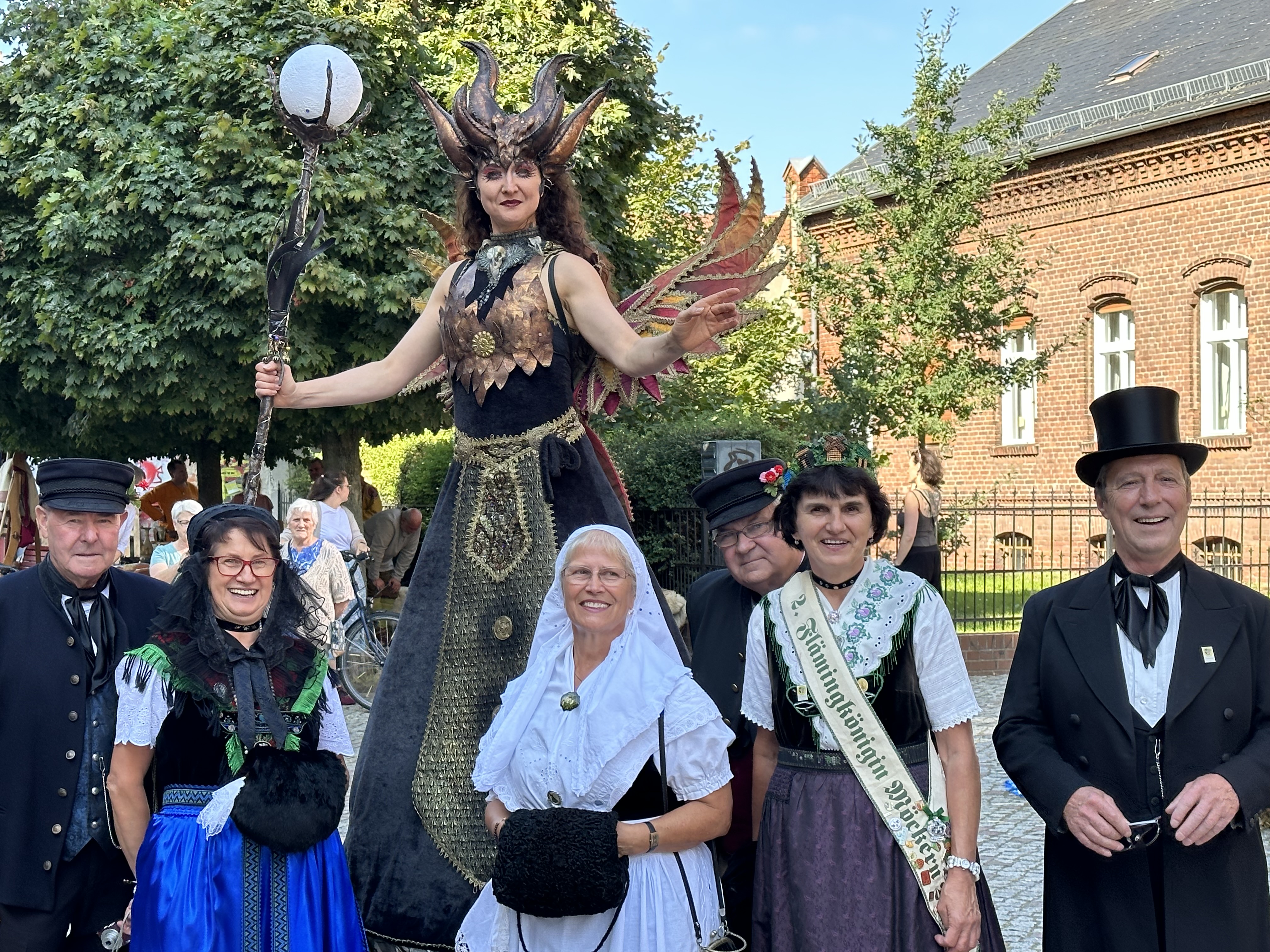 So feierten die Nauener ihr 12. Ackerbürgerfest - Historisches Spektakel zog viele Gäste von nah und fern an