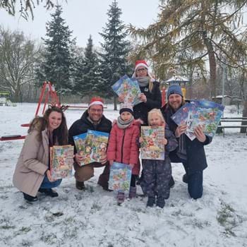 Weihnachtskalender für Nauener Kitakinder von der Edeka-Filiale