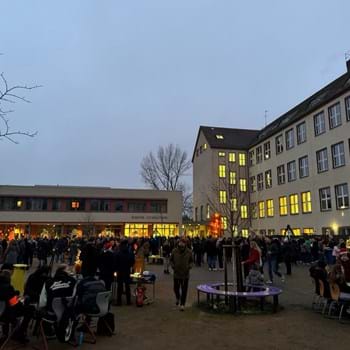 Das 1. Lichterfest am Goethe-Gymnasium Nauen war ein voller Erfolg