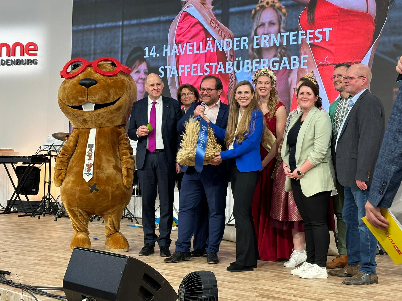 Grüne Woche: Nauen übergibt den Staffelstab am Havellandtag an Ketzin/Havel 