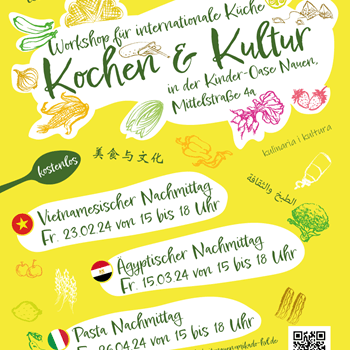 Projekt „Kochen und Kultur“ in der Kinder-Oase Nauen 2024
