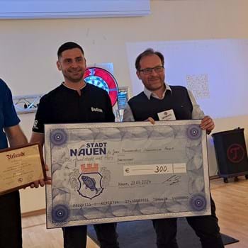 Zehn Jahre Dart-Verein Motschenhöhle – Dart-Turnierteilnehmer aus ganz Brandenburg