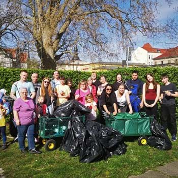 „Eine saubere Sache“ - Frühjahrsputz in Nauen am 06.04.2024