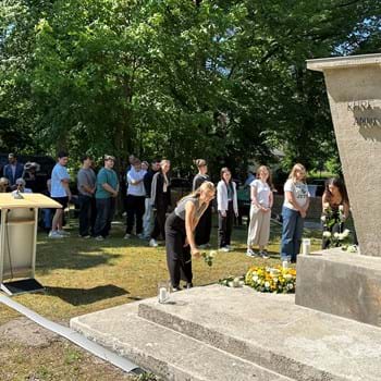 Gedenkstunde in der KZ-Gedenkstätte Börnicke