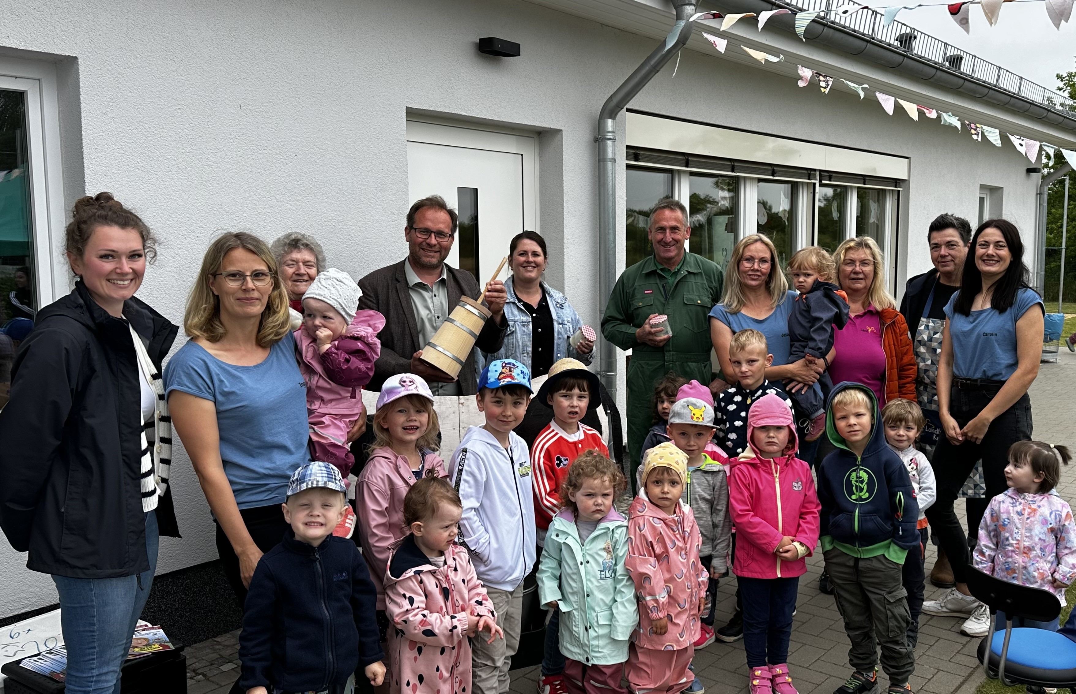 Tag der Milch in der Kita ‚Zur alten Schäferei‘ in Berge