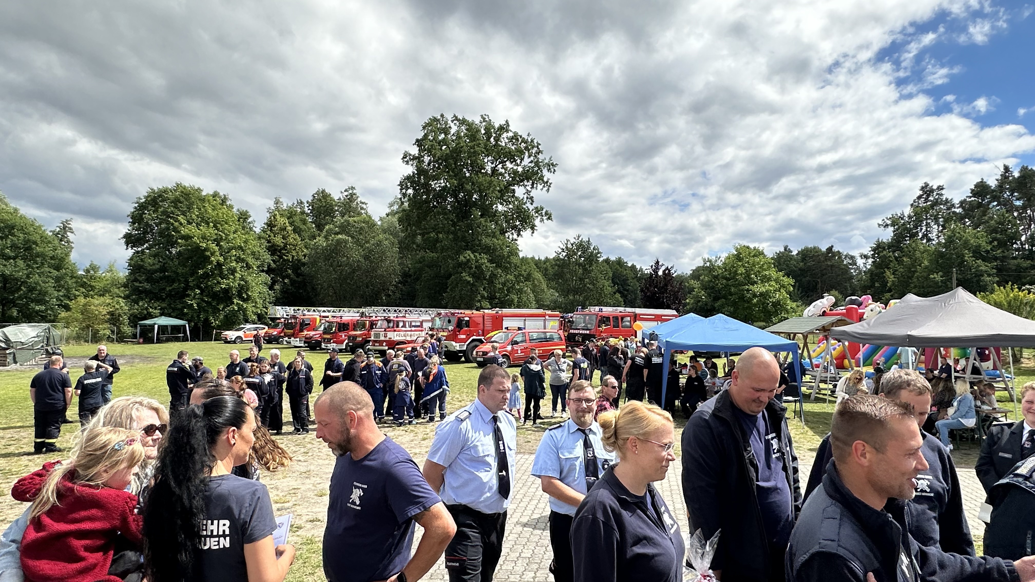 Seit 100 Jahren Helfer in der Not: Freiwillige Feuerwehr Klein Behnitz feierte Jubiläum 