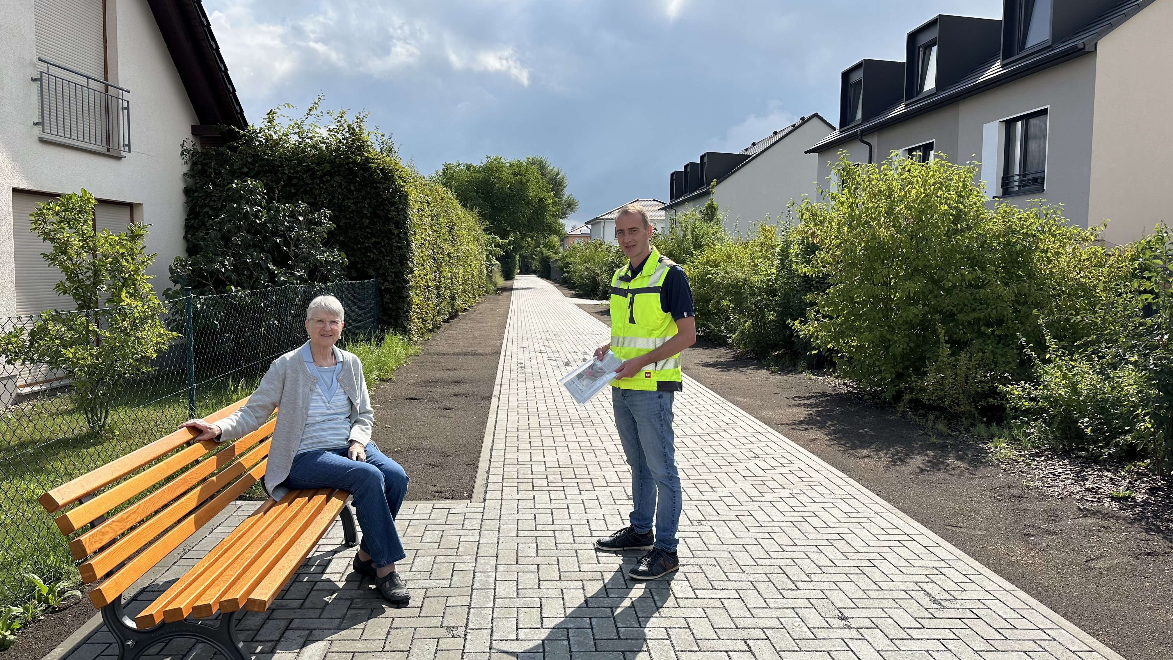Neuer kombinierter Rad- und Fußgängerweg zwischen Ziegelstraße und Ketziner Straße fertiggestellt