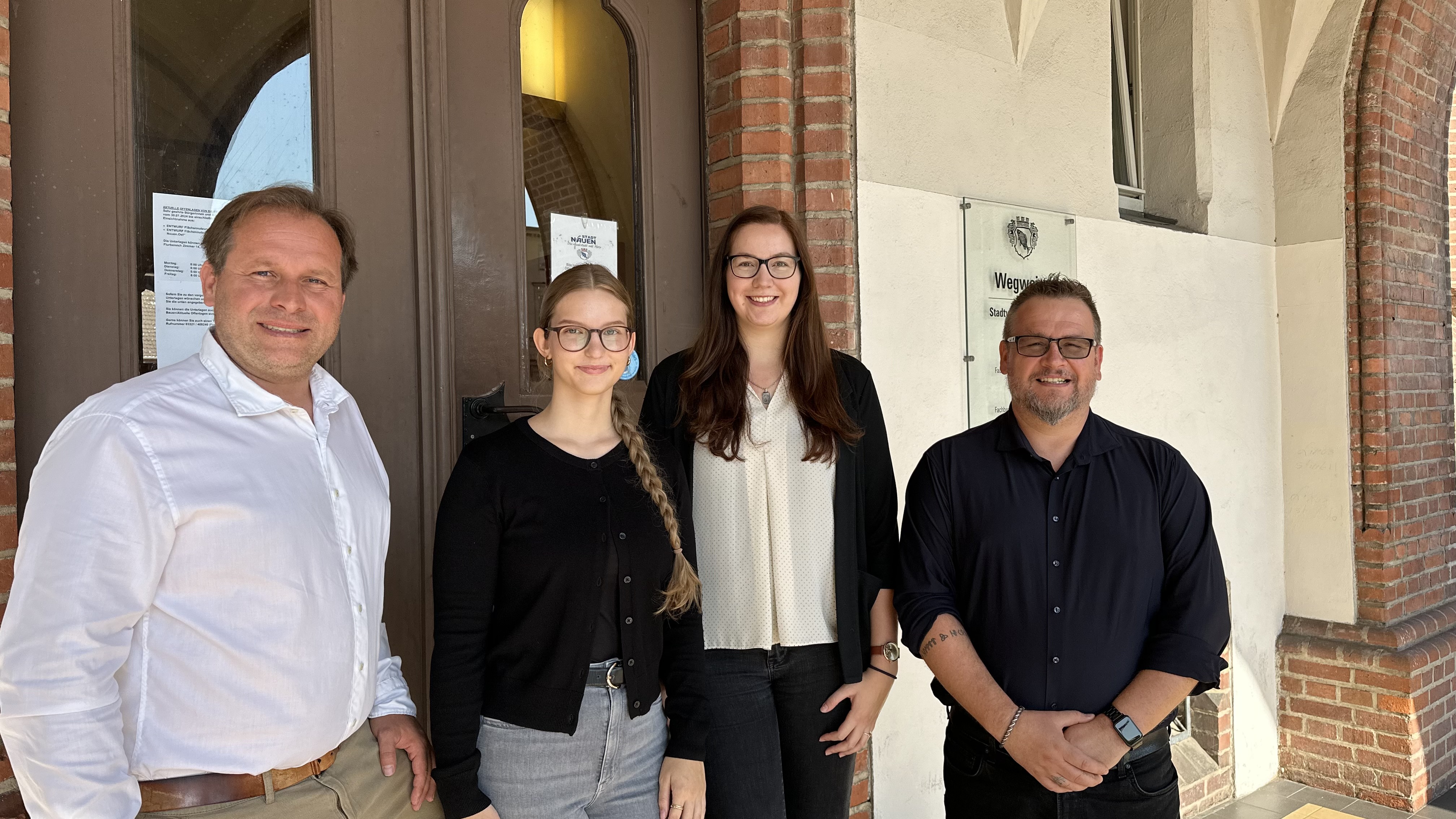Verstärkung im Rathaus: Stadtverwaltung Nauen begrüßt neue Auszubildende