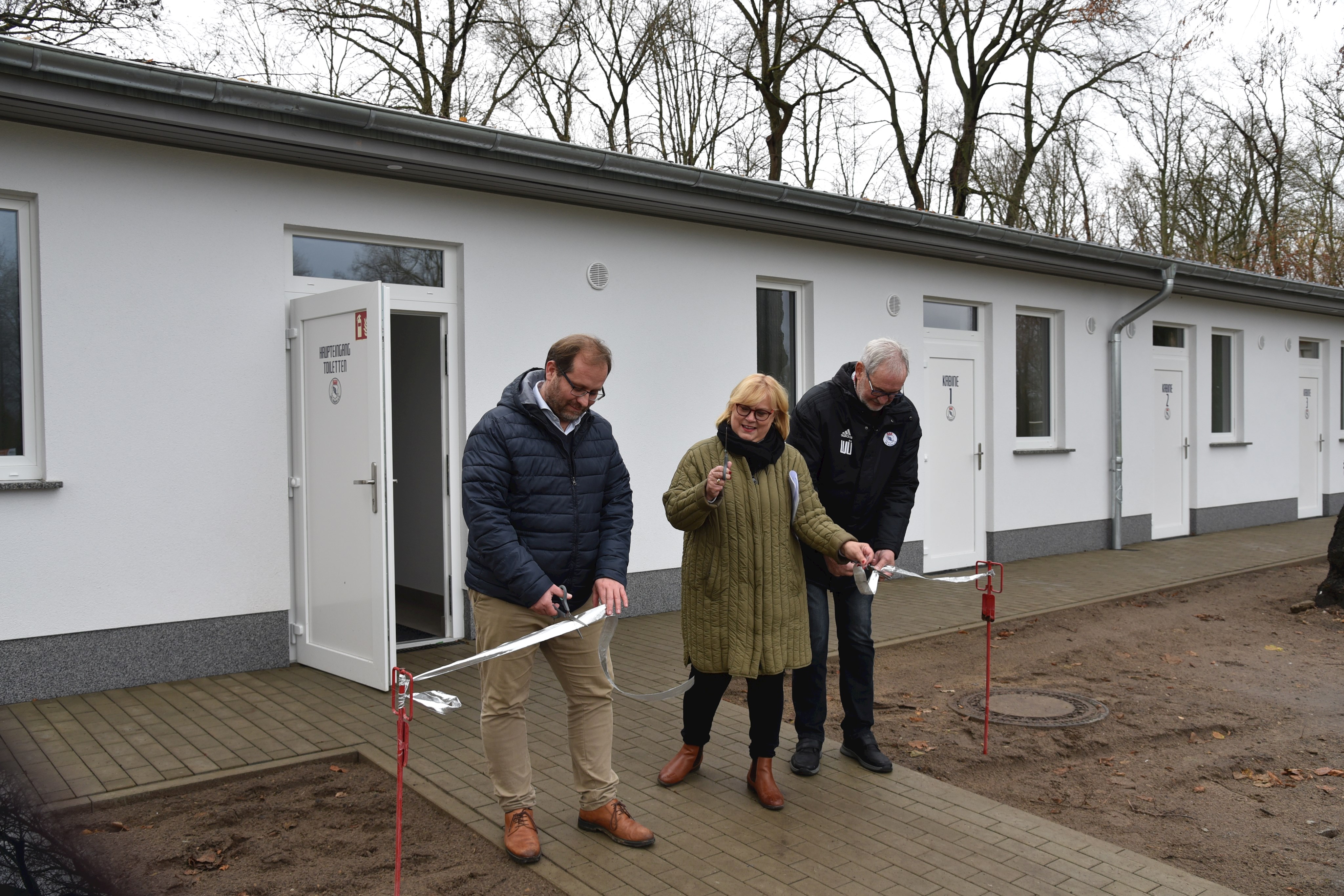 VfL Nauen feierte Einweihung für neues Vereinshaus 