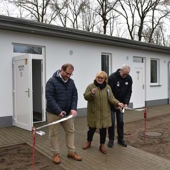 VfL Nauen feierte Einweihung für neues Vereinshaus 