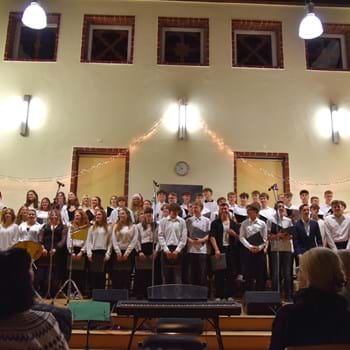 Festliche Klänge in der Aula des Goethe-Gymnasiums Nauen