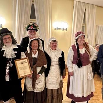 Neujahrsempfang der Stadt Nauen im Schloss Ribbeck – über hundert Gäste feiern gemeinsam den Jahresauftakt