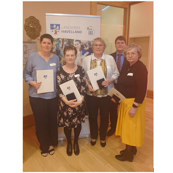 Verleihung der Havelländischen Ehrenamtsmedaille im Schloss Ribbeck