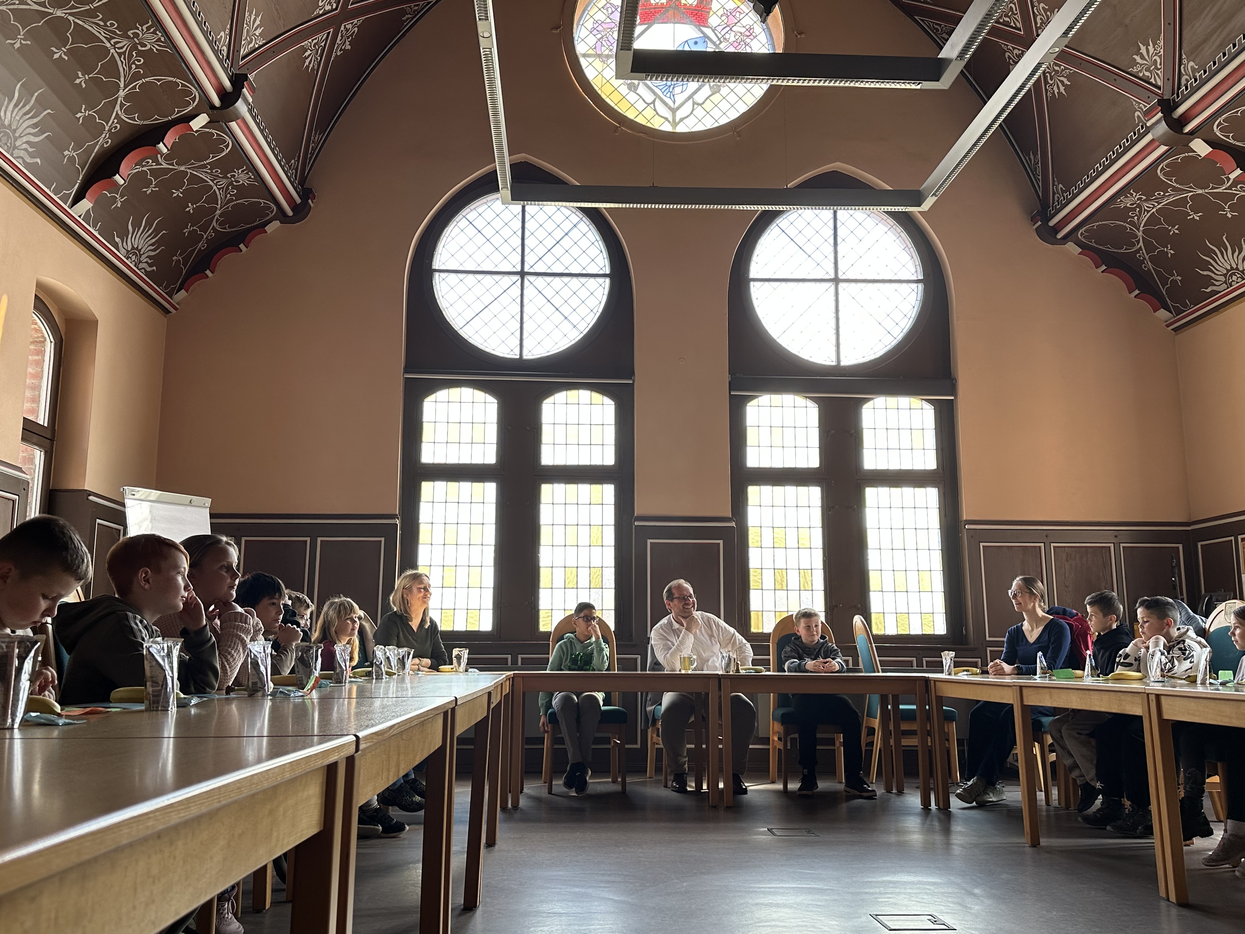 Hoch hinaus mit dem Bürgermeister!