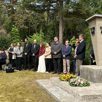 „Es fing nicht mit Auschwitz an“ - Gedenkstunde für die Opfer des einstigen KZ Börnicke